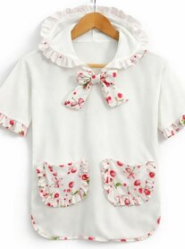 Poncho kersjes meisje 86 tm 152
