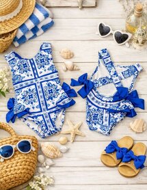 baby badpak delfs blauw 