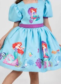 zeemeermin met haarstrik 