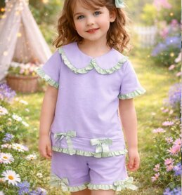 Zomer set lila mint 86-152