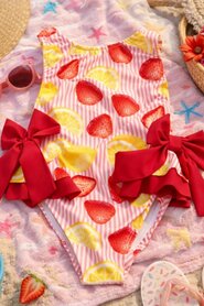 zwempak ctiroen aardbei meisje 86 tm 152